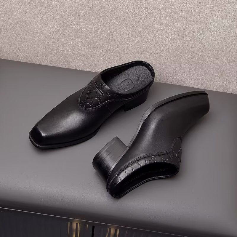 Miesten Juhlakengät Alliluxa Slip On Dress -kengät - Musta