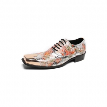 Miesten Juhlakengät Exotic Texture Oxford Dress -kengät