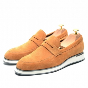 Miesten Juhlakengät Klassiset Hienostuneet Slip-on Mekkokengät