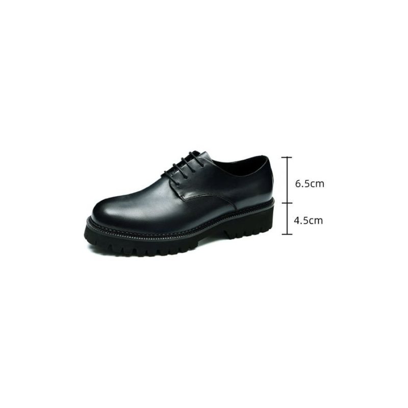 Miesten Juhlakengät Lehmännahkaiset Brogues - Musta