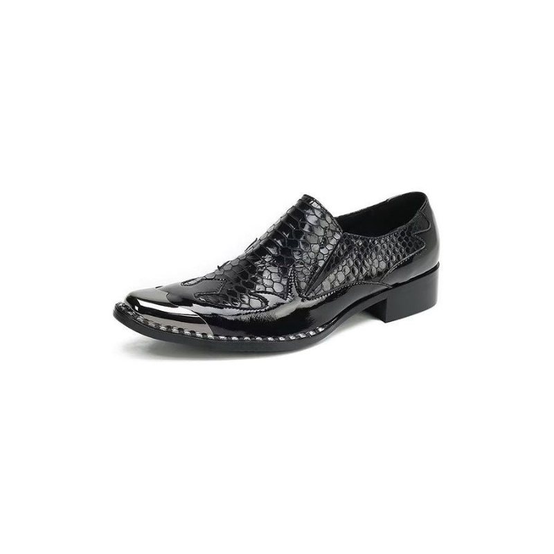 Miesten Juhlakengät Slip-on Mekkokengät - Musta