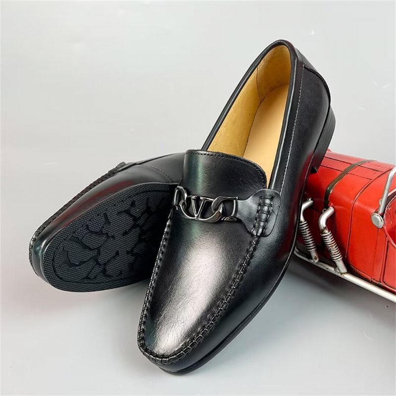 Miesten Loaferit Sartorial Elegance Loafers - Musta