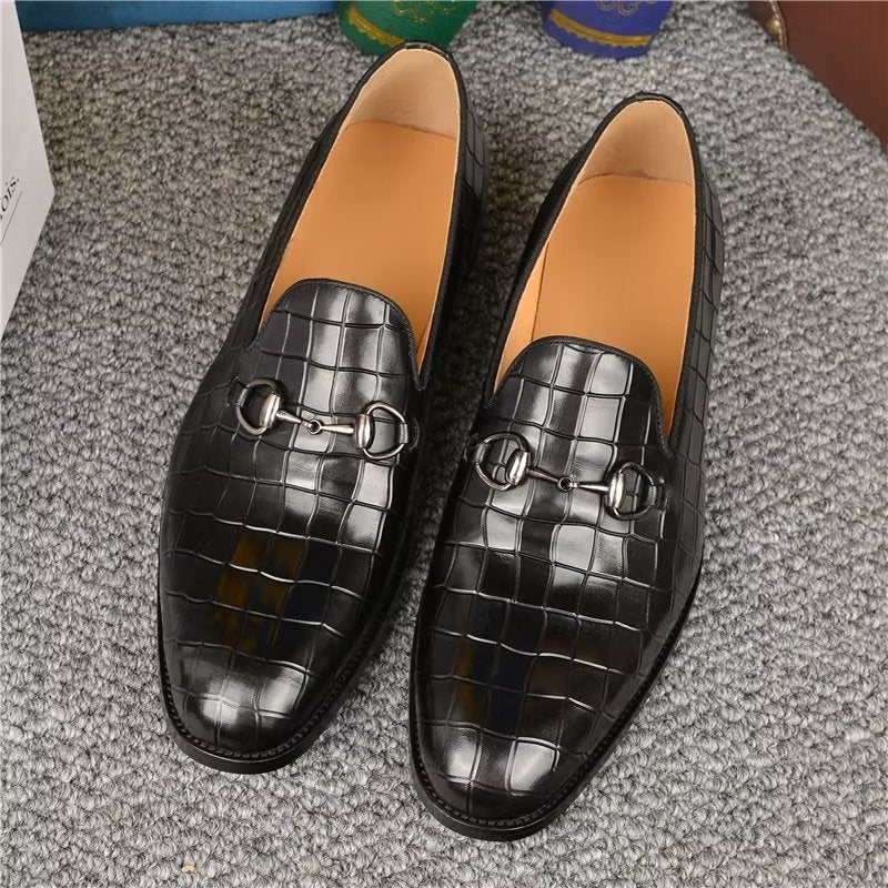 Miesten Loafers Hazel Luxury Elegant Slip-on - Musta
