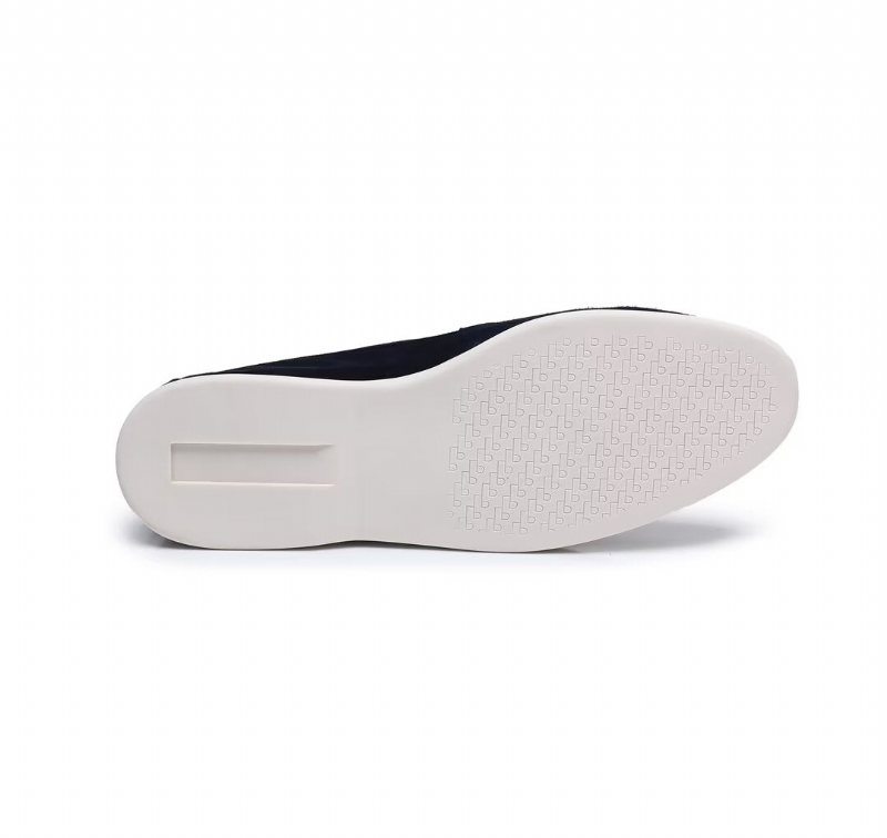 Miesten Loafers Nahka - Harmaa