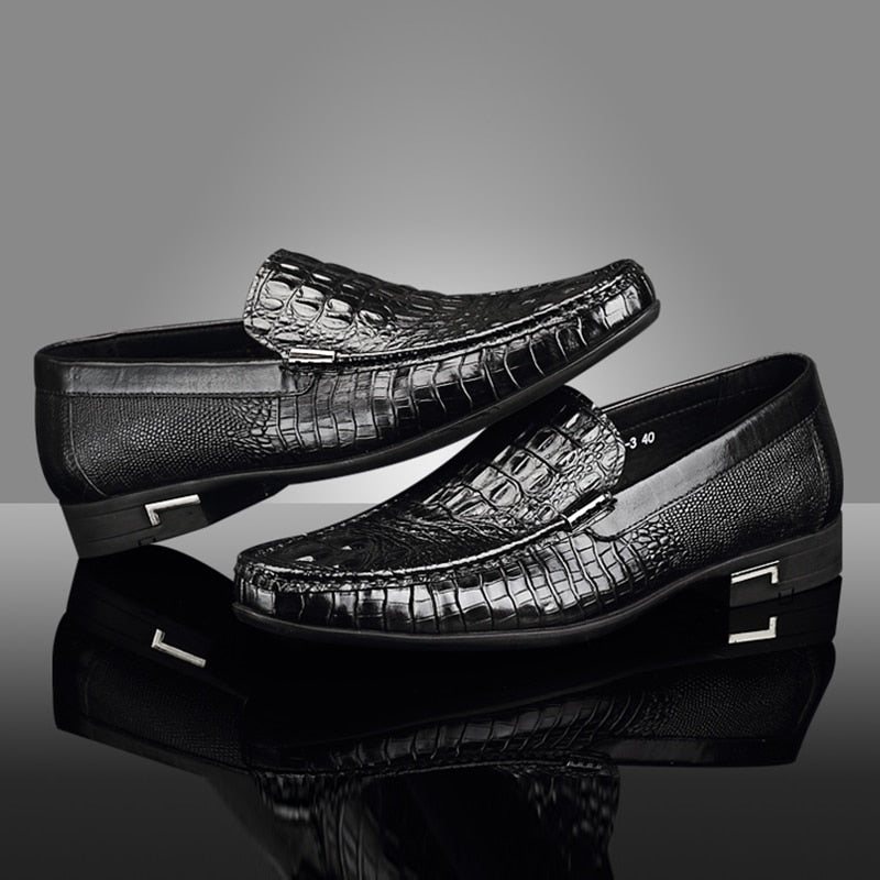 Miesten Loafers Vedenpitävät Slip-on Loafer-kengät - Musta