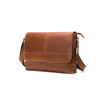 Miesten Olkalaukut Chic Cover Closure Crossbody Messenger Bag