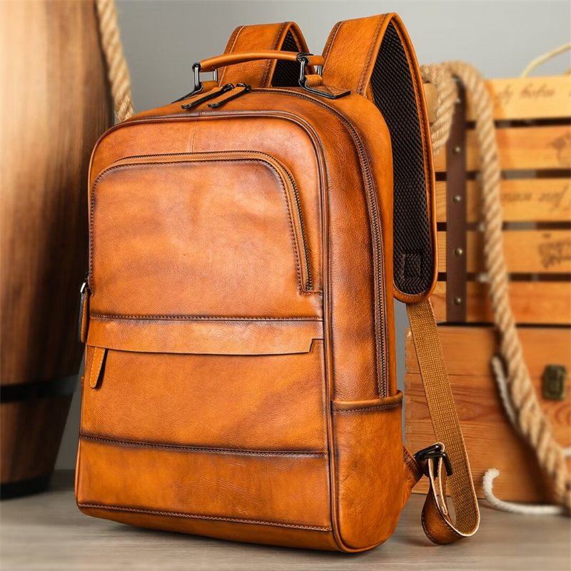 Miesten Reput Lavish Voyager Leather Tote - Musta1