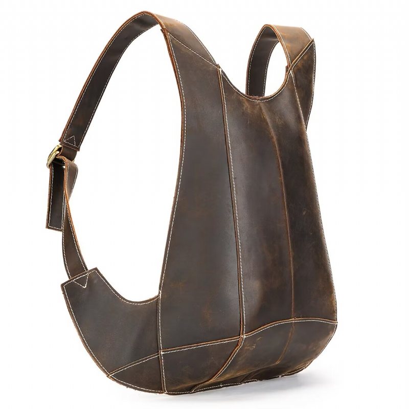 Miesten Reput Pinnacle Prestige Leather Tote - Kahvia