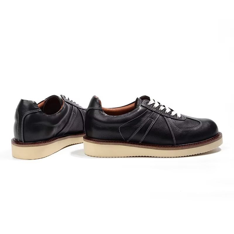 Miesten Vapaa-ajan Kengät Muodikkaat High Top Fashion -lenkkarit - Musta