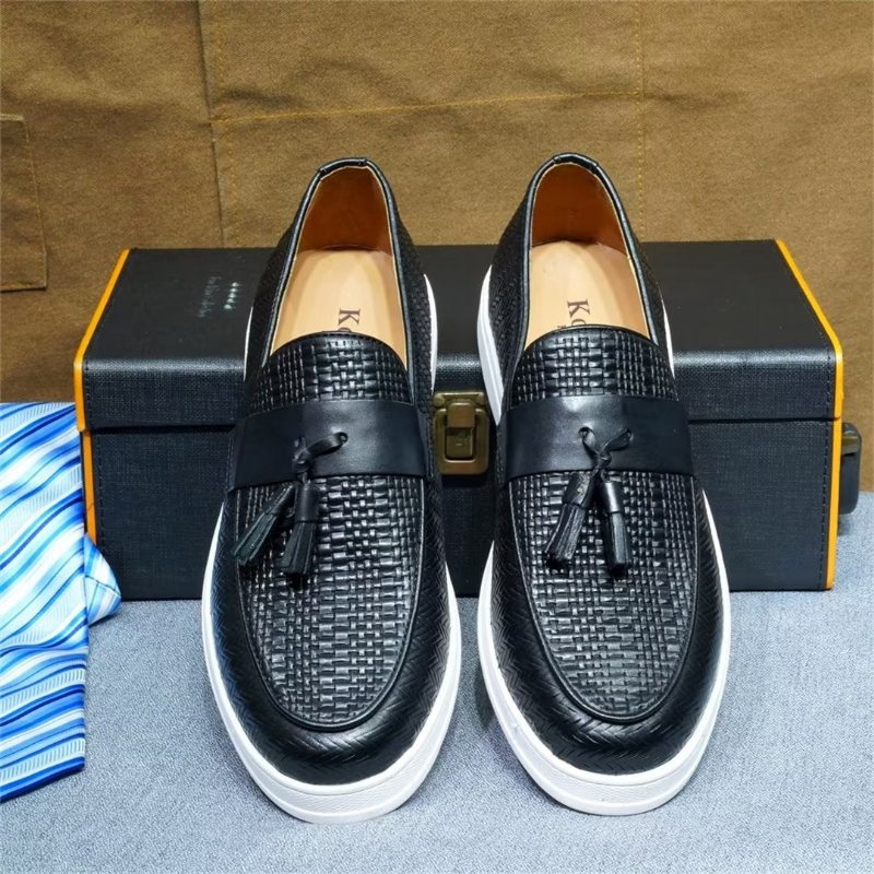 Miesten Vapaa-ajan Kengät Slip-on Elegance - Musta