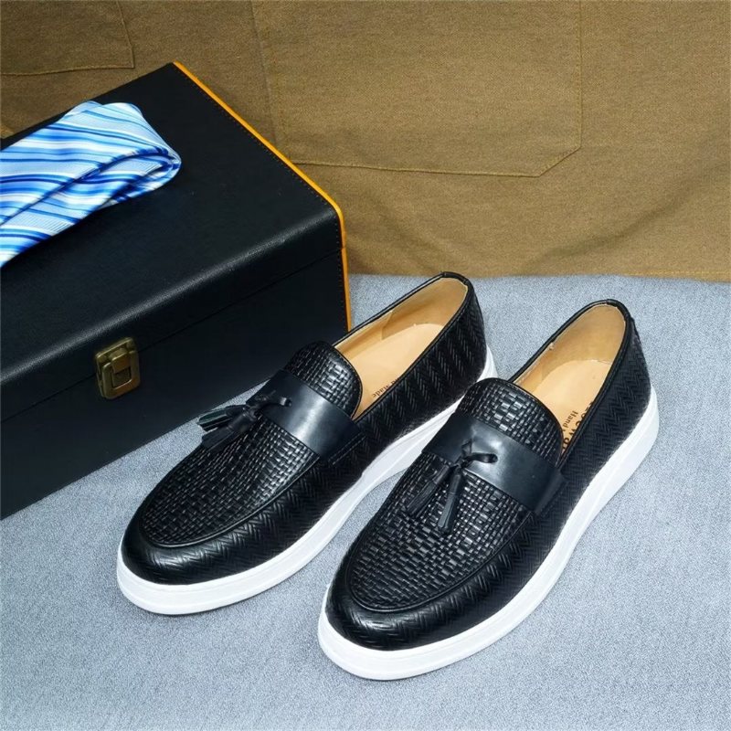 Miesten Vapaa-ajan Kengät Slip-on Elegance - Musta